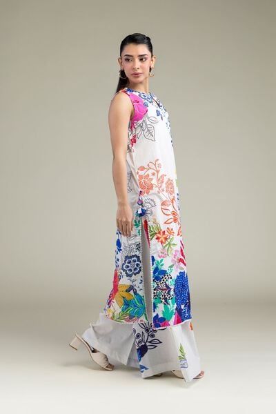 Printed | Cotton Dobby | Summer Floral Pants | USD 30.00