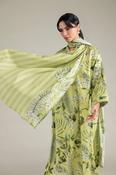 Printed | Lawn | Floral Lawn Dupatta | USD 30.00