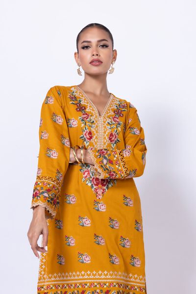 Embroidered | Cambric | Kurta | USD 19.50