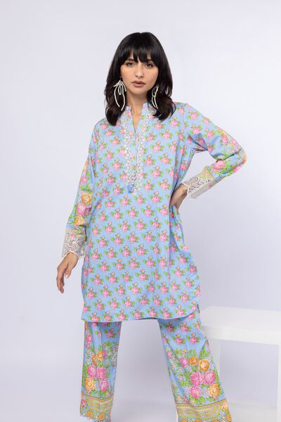 Embroidered | Crosshatch Raw Silk | Kurta | USD 20.00