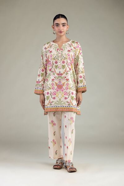 Printed | Cambric | Floral Cambric Pants | USD 30.00
