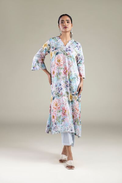 Embroidered | Viscose | Solid Regular Pants | USD 7.50