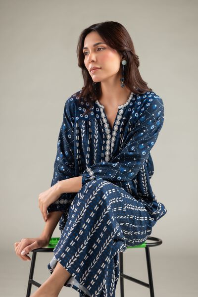 Embroidered | Viscose Crepe | Tunic | USD 24.00