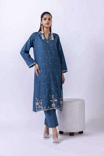 Embroidered | Cotton Dobby | Kurta | USD 17.50