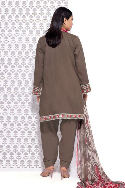 Embroidered | Crosshatch | Fabrics 3 Piece | USD 15.00
