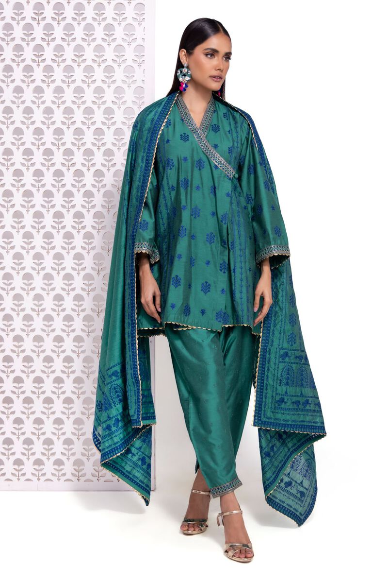 Embroidered | Raw Silk | Kurta | null