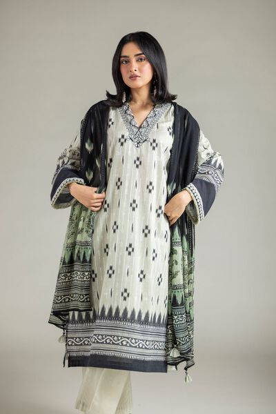 Embroidered | Lawn | Lawn 3-Piece Outfit | USD 39.00