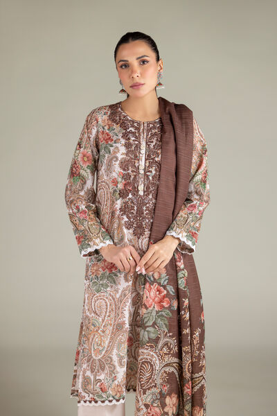 Embroidered | Mesuri | Mesuri 3-Piece Tailored | USD 70.00