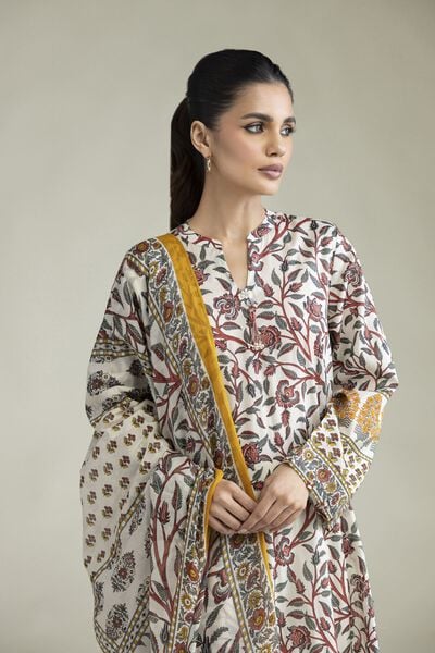 Embroidered | Lawn | Fabrics 3 Piece | USD 45.00