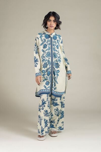 Printed | Raw Silk | Pants | USD 20.00