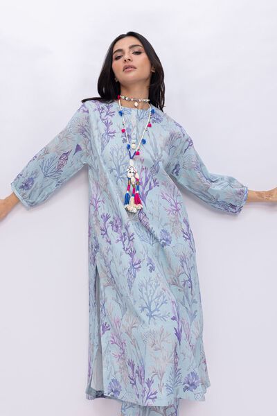 Printed | Ripple Crinkle | Kurta | USD 12.50