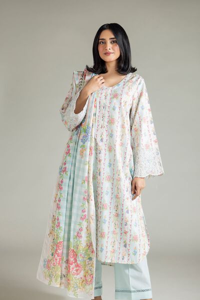 Embroidered | Textured Lawn | Tailored Lawn 3-Piece | USD 65.00