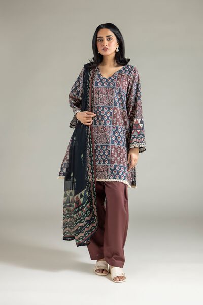 Embroidered | Lawn | Lawn Tailored Suit | USD 19.50