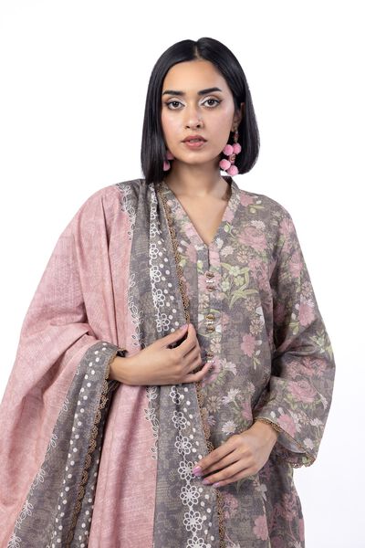 Printed | Light Khaddar | Fabrics 3 Piece | USD 30.00