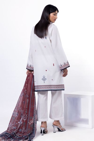 Embroidered | Cambric | Fabrics 3 Piece | USD 55.00