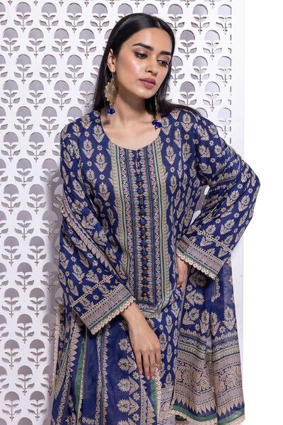 Lawn | Embroidered | Fabrics 3 Piece | USD 30.00