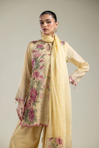 Paper Silk | Short Silk Kurta | USD 37.50
