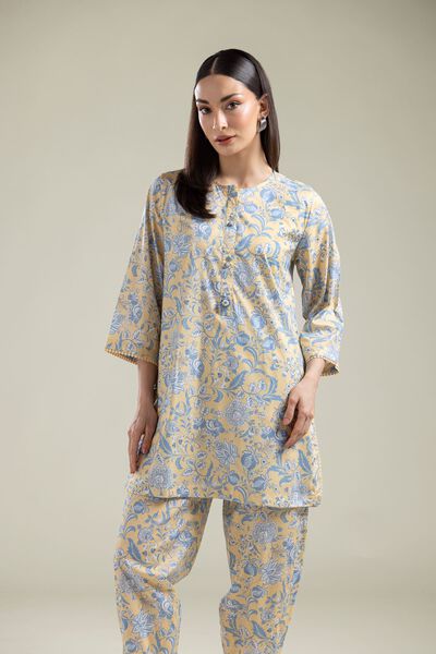 Printed | Cotton Viscose | Floral Cotton Kurta | USD 17.50