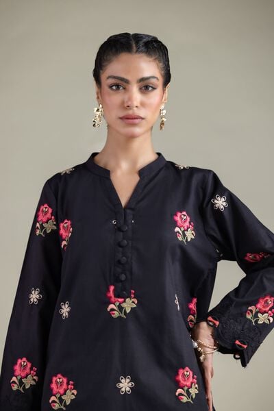 Embroidered | Textured Cotton | Kurta | USD 45.00