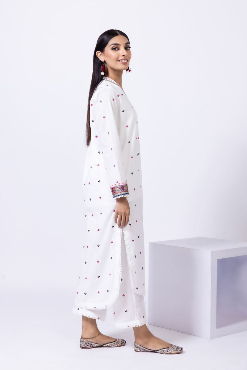 Embroidered | Cambric | Kurta | USD 35.00