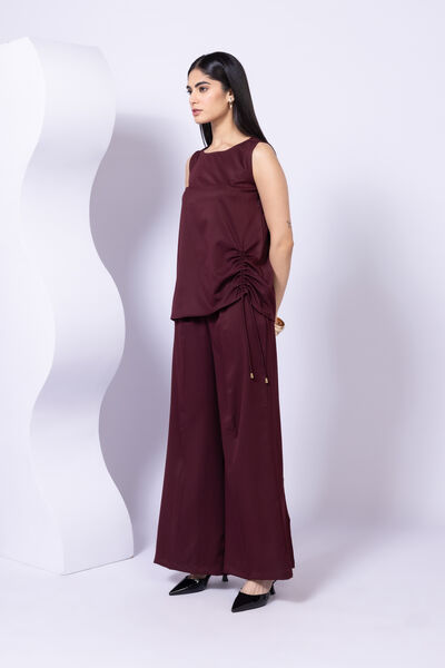 Dyed | Polyester Twill | Trousers | USD 5.40