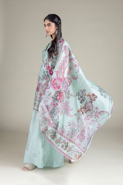 Printed | Jacquard | Tailored 3 Piece | USD 70.00