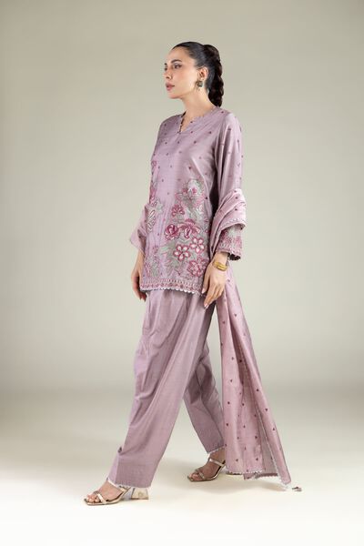 Embroidered | Raw Silk | Farshi Shalwar  | USD 9.00