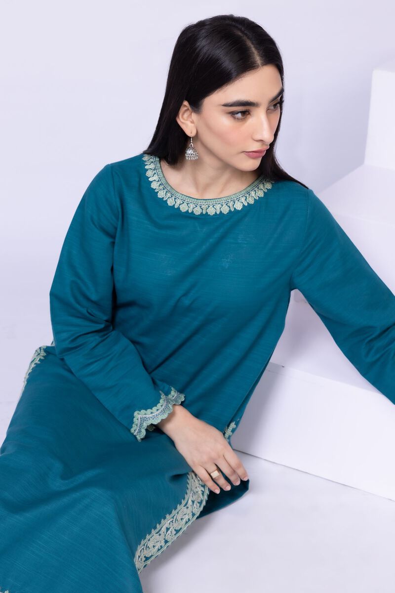 Embroidered | Khaddar | Kurta | USD 10.50
