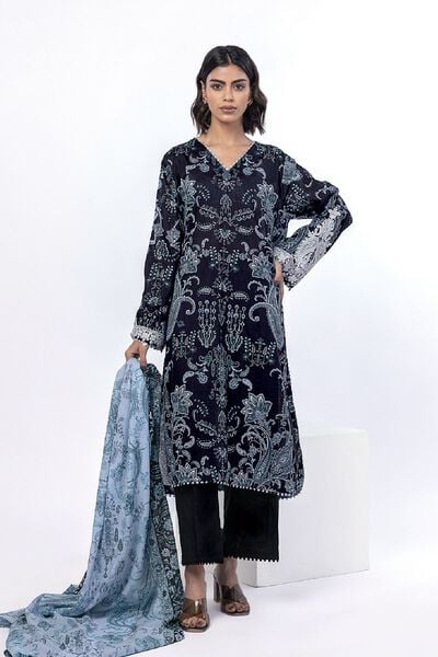 Embroidered | Lawn | Fabrics 3 Piece | USD 40.00