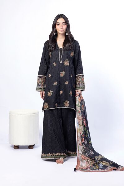 Embroidered | Broshia | Fabrics 3 Piece | USD 60.00