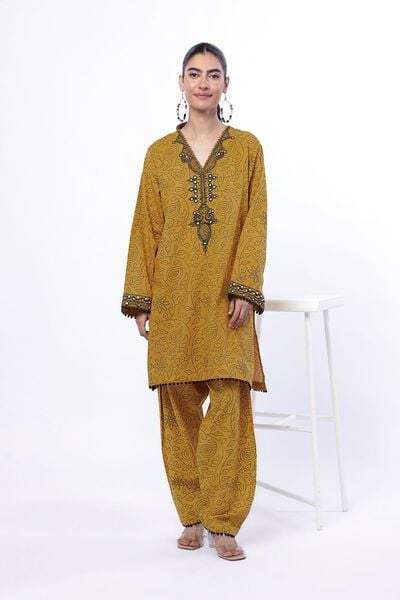 Embroidered | Khaddar | Tailored 2 Piece | Top and Bottom | USD 35.00
