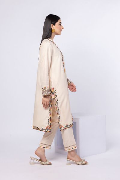 Embroidered | Russian Raw Silk | Pants | USD 6.90