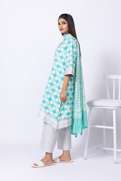 Printed | Crosshatch Poplin | Pants | USD 15.00