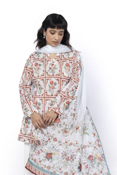 Embroidered | Lawn | Fabrics 3 Piece | USD 50.00