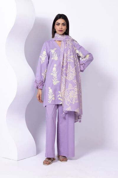 Embroidered | Crosshatch Poplin | Kurta | USD 35.00