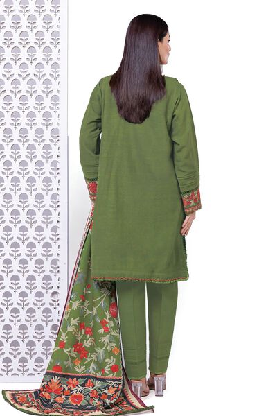 Embroidered | Khaddar | Fabrics 3 Piece | USD 13.50