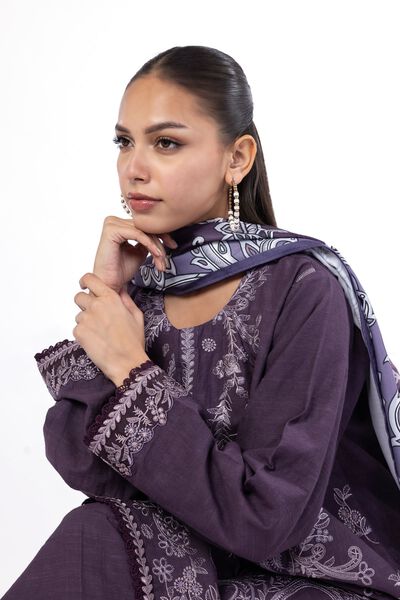 Embroidered | Khaddar | Fabrics 3 Piece | USD 50.00