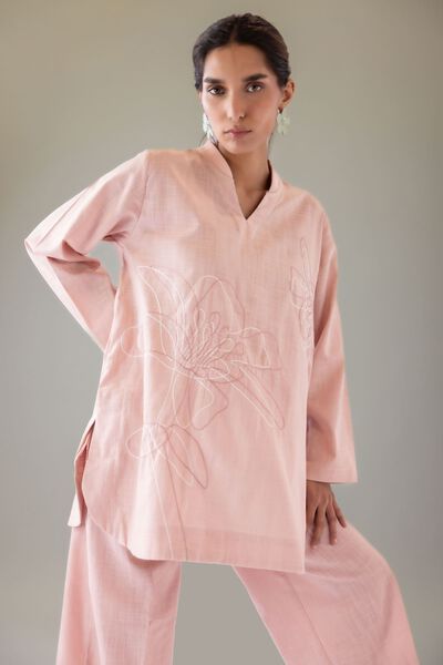 Embroidered | Heavy Textured Cotton | Kurta | USD 30.00