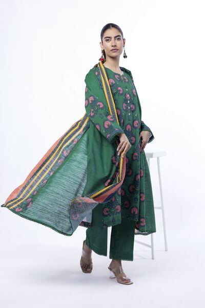 Printed | Light Khaddar | Fabrics 3 Piece | USD 30.00