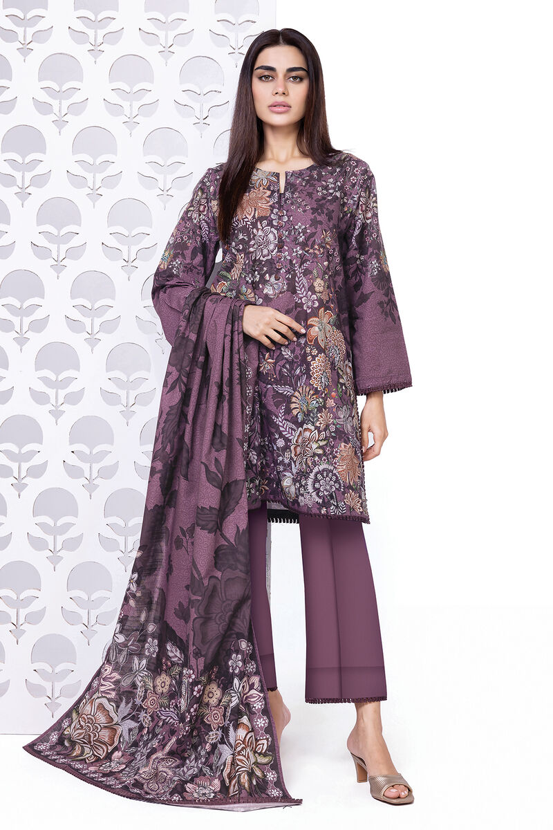 Printed | Light Khaddar | Fabrics 3 Piece | null