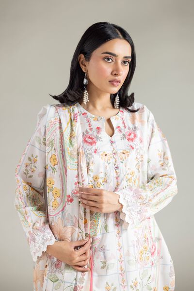 Embroidered | Textured Lawn | Tailored Lawn Set | USD 65.00