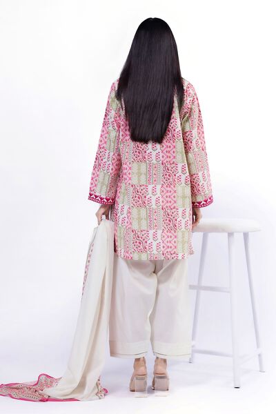 Embroidered | Lawn | Fabrics 3 Piece | USD 17.50