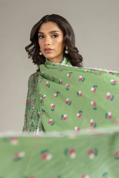 Printed | Textured Cotton | Dupatta | USD 17.00