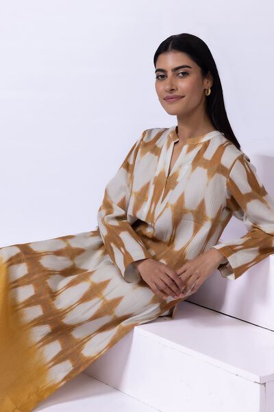 Printed | Ripple Crinkle | Kurta | USD 21.00