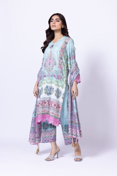 Printed | Cotton Polyester Broshia Jacquard | Pants | USD 6.00