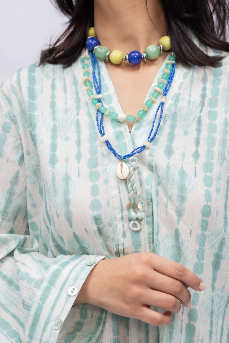 Buy Abstract Cotton Kurta | 7.50 USD | 25-04E48-06TA-VG_MULTI | Khaadi ...
