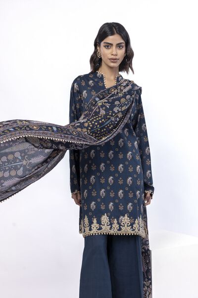 Embroidered | Lawn | Fabrics 3 Piece | USD 35.00