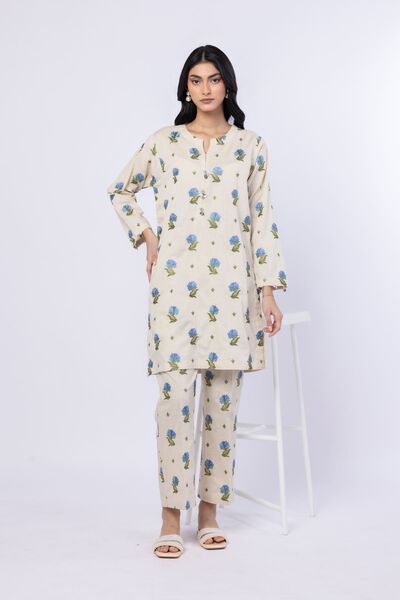 Embroidered | Crosshatch Poplin | Kurta | USD 35.00