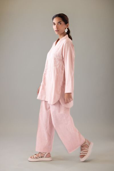 Dyed | Heavy Textured Cotton | Pants | USD 20.00