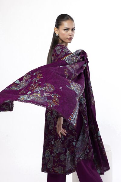 Printed |Khaddar | Fabrics 3 Piece | USD 30.00